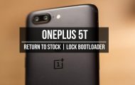 Restore OnePlus 5T to Stock