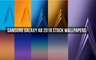 Samsung Galaxy A8 2018 Stock Wallpapers