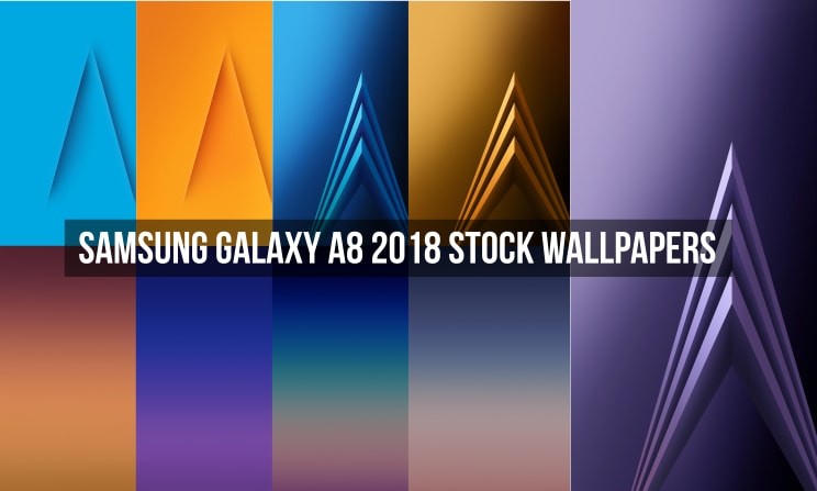 Samsung Galaxy A8 2018 Stock Wallpapers