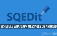 Schedule WhatsApp Messages on Android