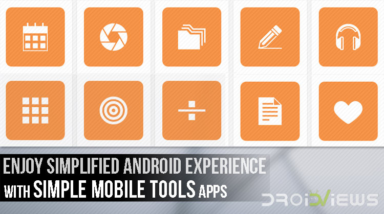 Simple Mobile Tools Apps