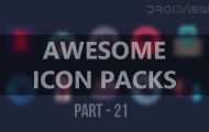 4 Awesome Icon Packs