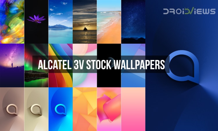 Alcatel 3V Stock Wallpapers