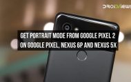 Pixel 2's Portrait Mode