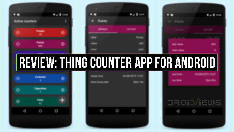 Thing Counter App for Android