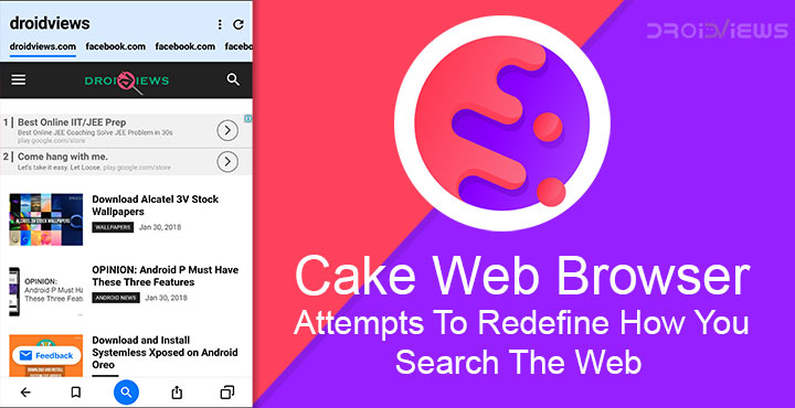 Cake Web Browser Attempts To Redefine How You Search The Web