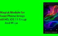 Magisk Module for Razer Phone brings aptX HD, iOS 11 Emoji And More
