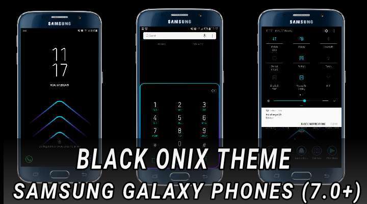 Black Theme on Samsung