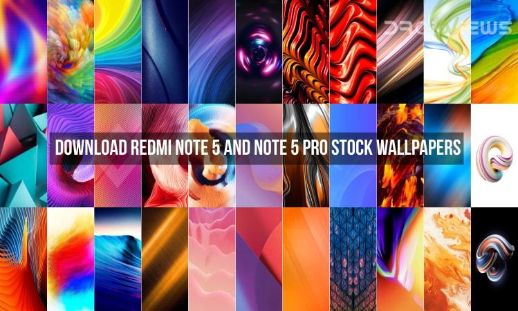 Redmi Note 5 and Note 5 Pro Stock Wallpapers