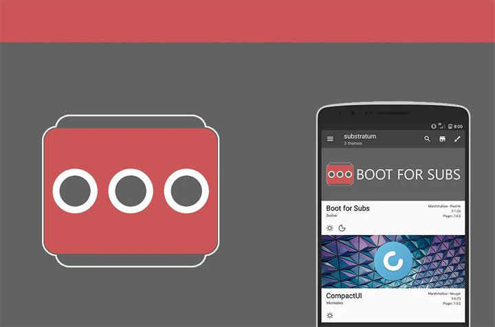boot for substratum