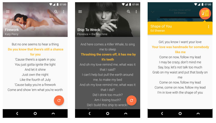 Lyrics App