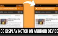 Hide Display Notch on Android Devices with Nacho Notch