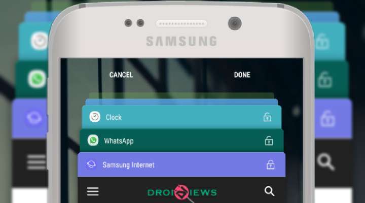Lock Recent Apps on Samsung Devices
