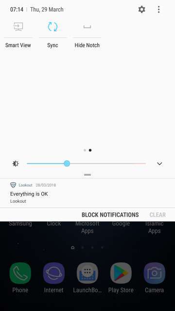 hide notch quick settings toggle