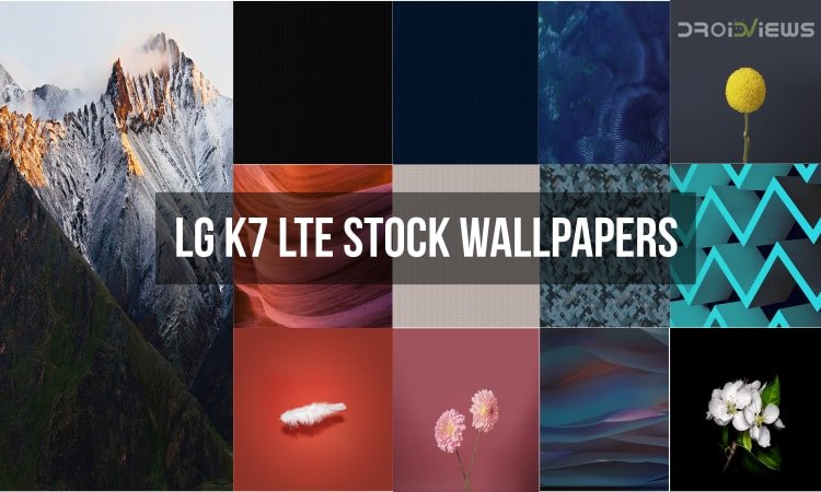 LG K7 LTE Stock Wallpapers