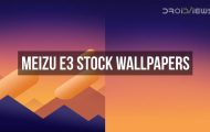 Meizu E3 Stock Wallpapers