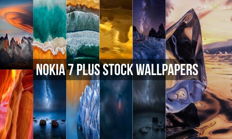 Nokia 7 Plus Stock Wallpapers