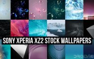 Sony Xperia XZ2 Stock Wallpapers