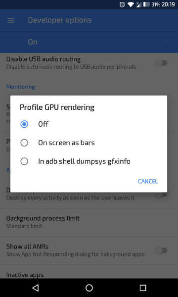 Improve User Interface FPS Improve User Interface FPS
