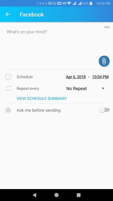 How To Schedule Facebook Posts, SMS, WhatsApp Messages And More