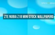 ZTE Nubia Z18 Mini Stock Wallpapers