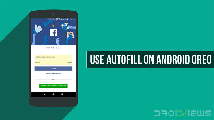 Autofill on Android Oreo