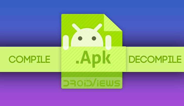 Decompile And Compile APK files with APK Easy Tool