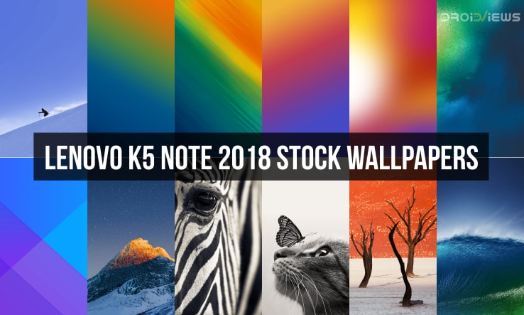 Lenovo K5 Note 2018 Stock Wallpapers