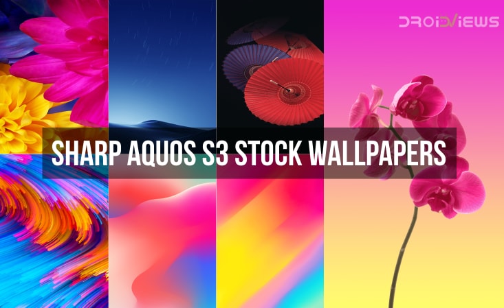 Sharp AQUOS S3 Stock Wallpapers