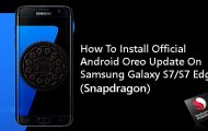 How To Install Official Android Oreo Update On AT&T Samsung Galaxy S7/S7 Edge