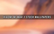 Xiaomi Mi Max 3 Stock Wallpapers