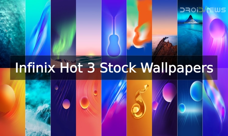 Infinix Hot 3 Stock Wallpapers