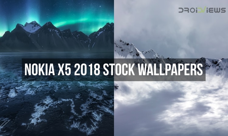 Nokia X5 2018 Stock Wallpapers