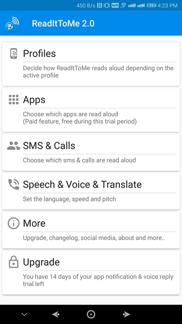 ReadItToMe Gives Voice to WhatsApp, Hangouts and Telegram Messages