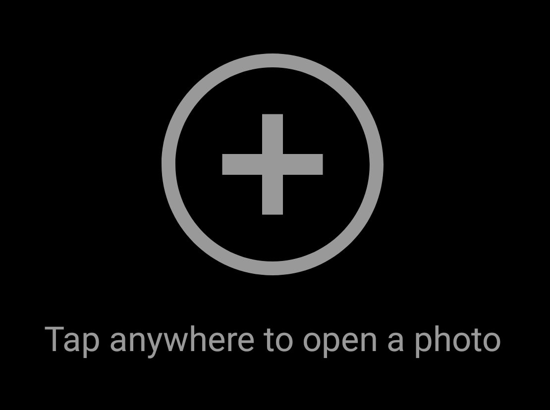 add an image in snapseed
