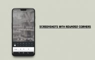 Screenshots with Rounded Corners