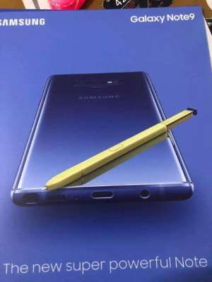 Galaxy Note 9 leaked image