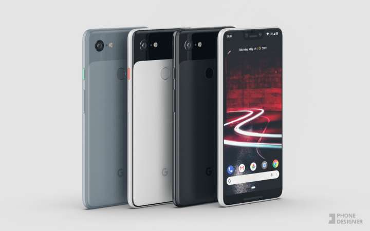 Pixel 3 color variants