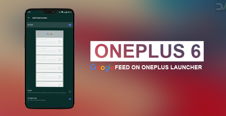 Google Feed with OnePlus Launcher