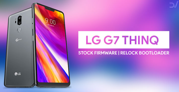 Stock Firmware on LG G7 ThinQ