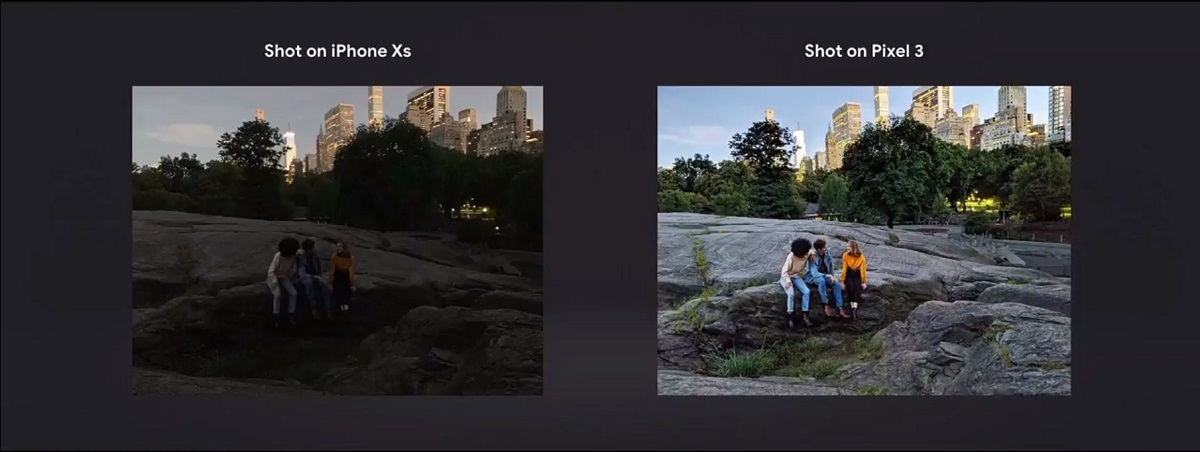 Night Sight mode on Pixel 3