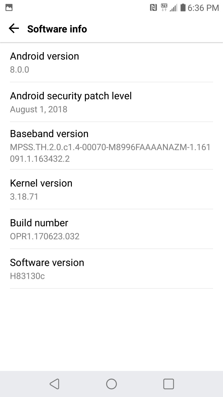 Install Official Android Oreo on LG G5 [H830, H850]
