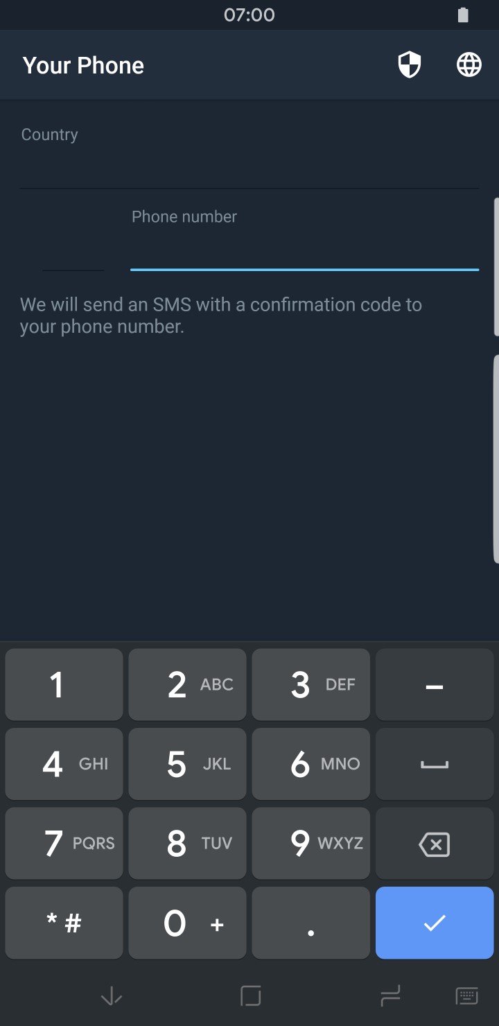 Telegram Cloud Login Phone