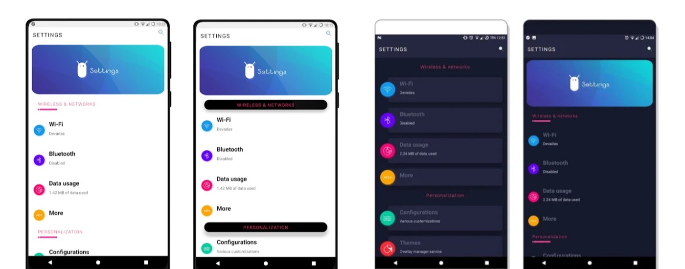 10 Best Substratum Themes Fresh UI