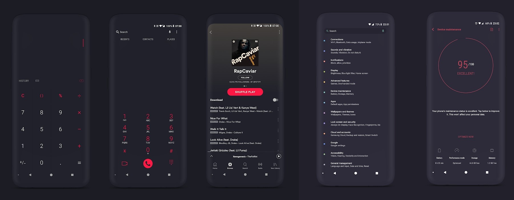 8 Best Substratum Themes for Samsung PBS