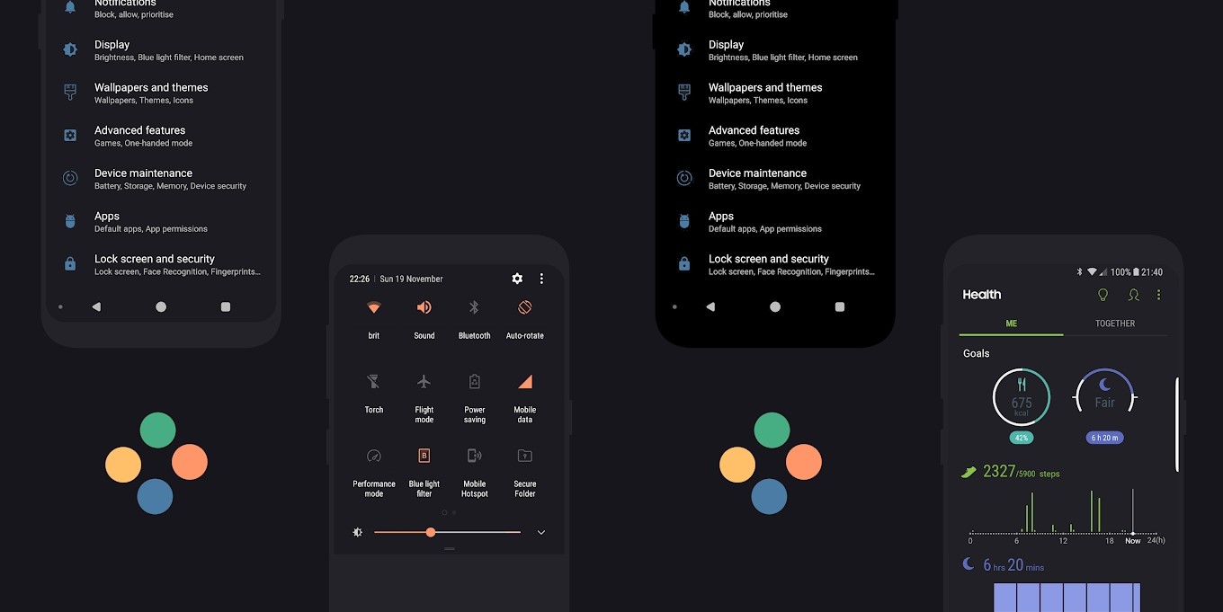8 Best Substratum Themes for Samsung Swift Minimal