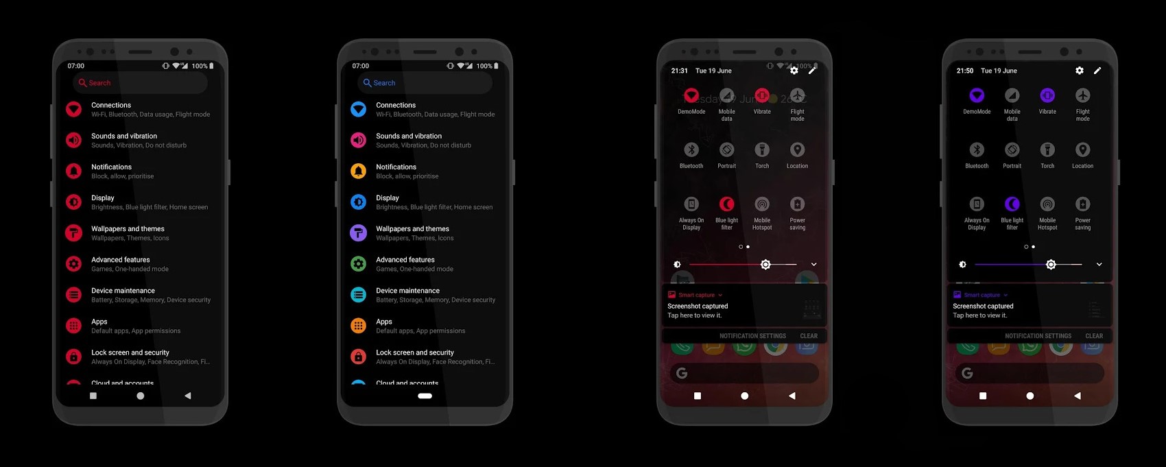8 Best Substratum Themes for Samsung Victory
