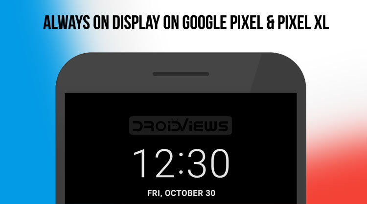 Always-on Display on Google Pixel