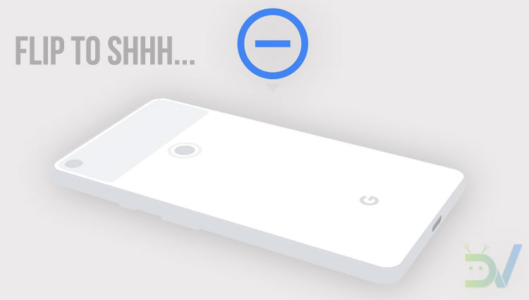 Google pixel 3 flip to shhh