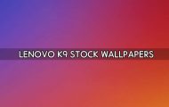 Lenovo K9 Stock Wallpapers